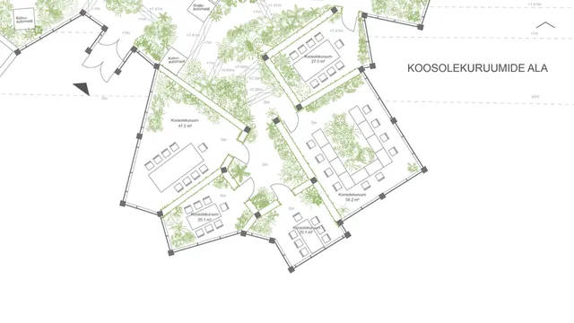 Kohad — Korruse plaan