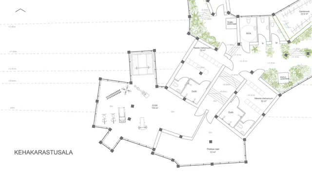 Kohad — Korruse plaan