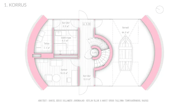 TOOSA — Floor plan · 1st floor